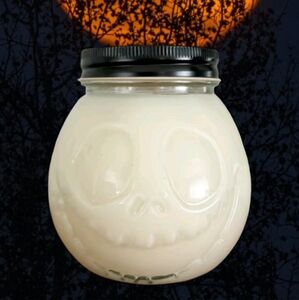 Jack o lantern candle